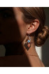 Hand Painted Wooden Earrings Hand Painted Wooden Earrings